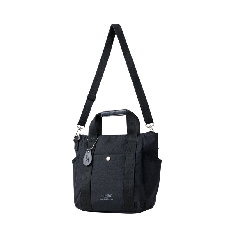Anello Berry 2Way Mini Tote Bag (Black)