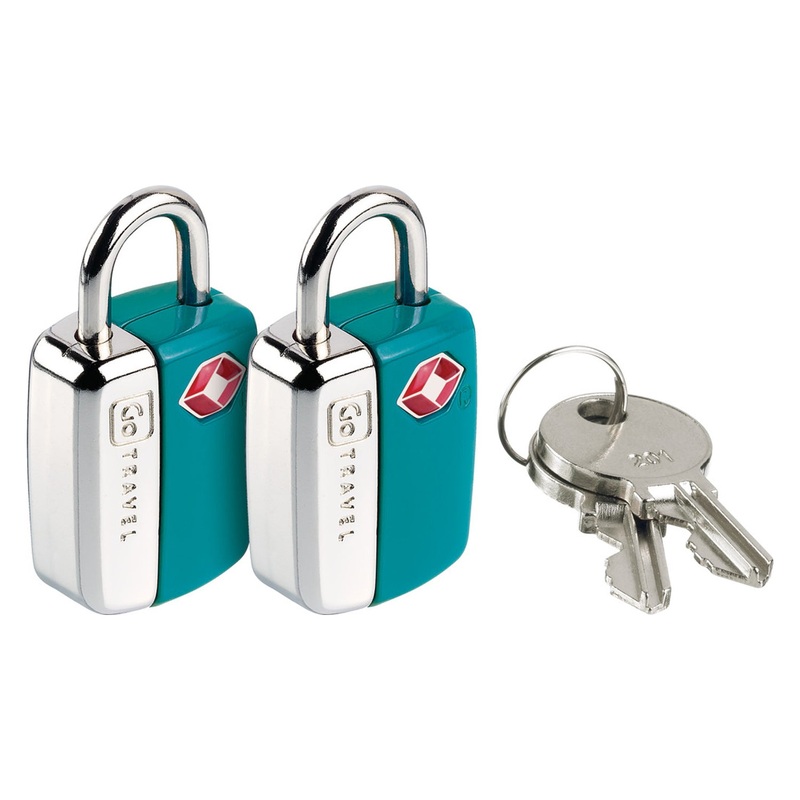 Go Travel Mini Glo Travel Sentry Approved Lock (Blue)