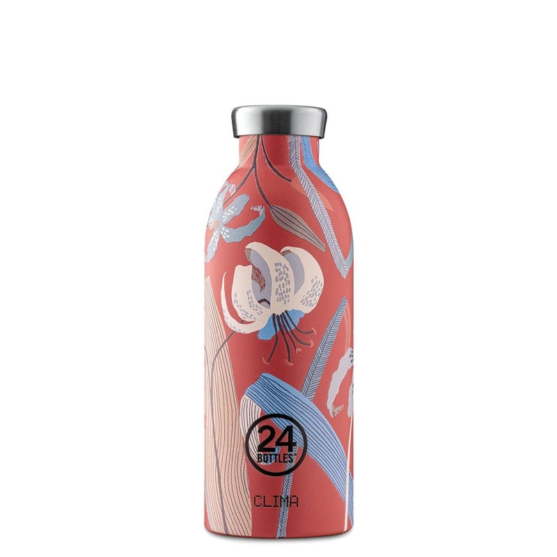 24 Bottles Clima 500ML Insulated Water Bottle - Scarlet Lily