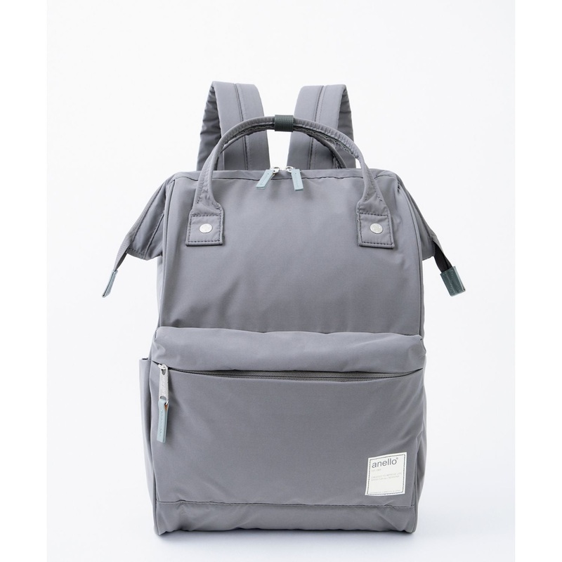 Anello Circle Kuchigane Backpack Slim R (Grey)