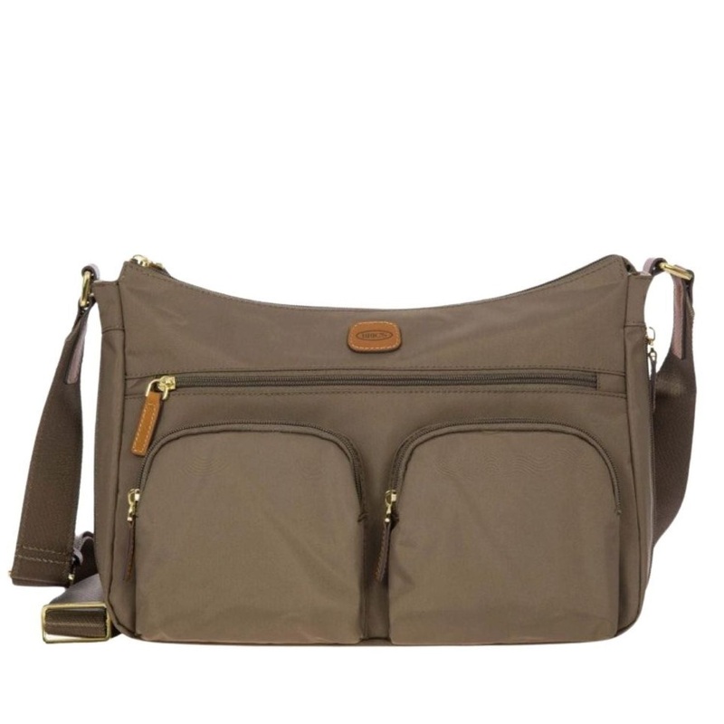 BRIC'S X-Bag Expandable Shoulder Bag (Elephant)