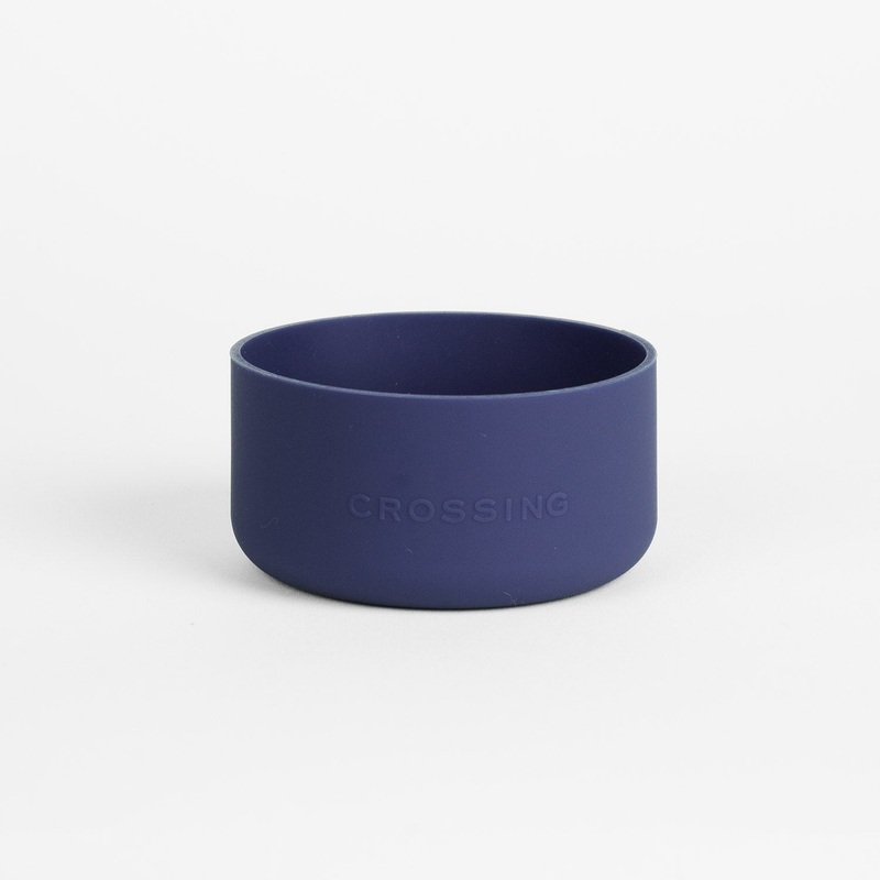 Crossing Silicone Water Bottle Boot - Fits Diameter 8-8.5cm (780ml) Blistered Pack - Dark Blue