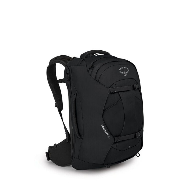 Osprey Farpoint 40 Backpack - Men's Travel Pack (Black)