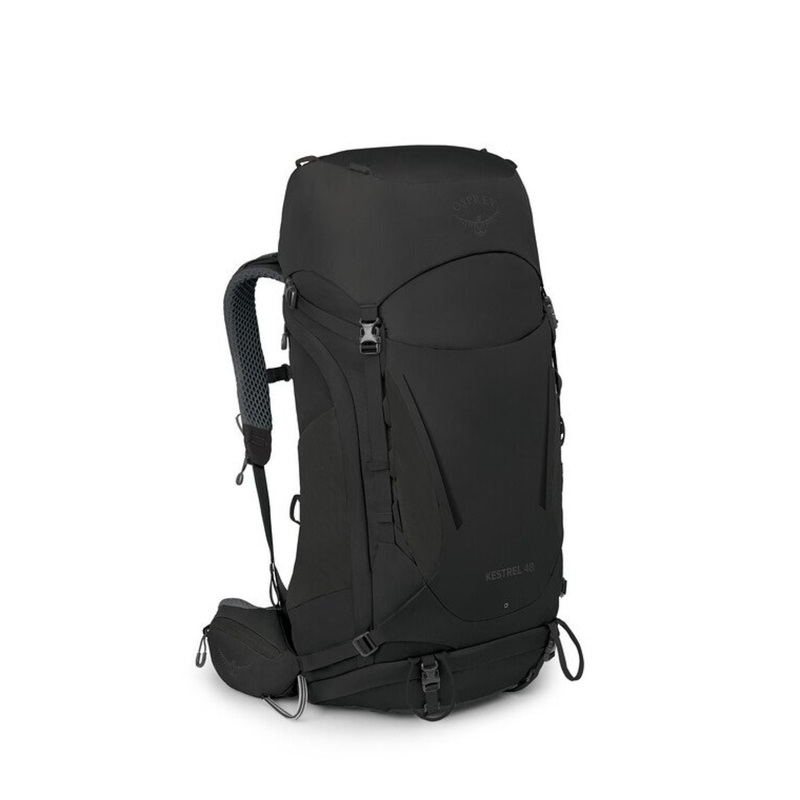 Osprey Kestrel 48 Backpack - Large/Extra Large - Backpacking (Black)