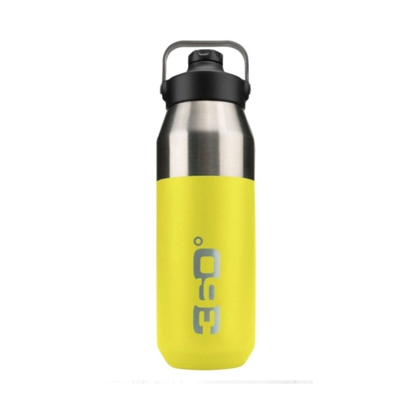 360 Degrees Insulated Sip 750ML Water Bottle (Lime)