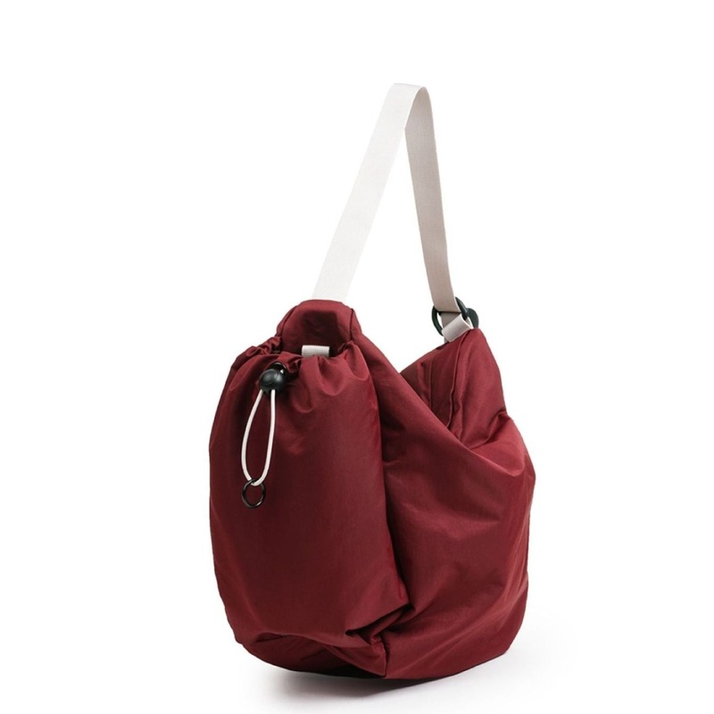 Hellolulu Rea Daily Duo Shoulder Bag S (Red Pear)