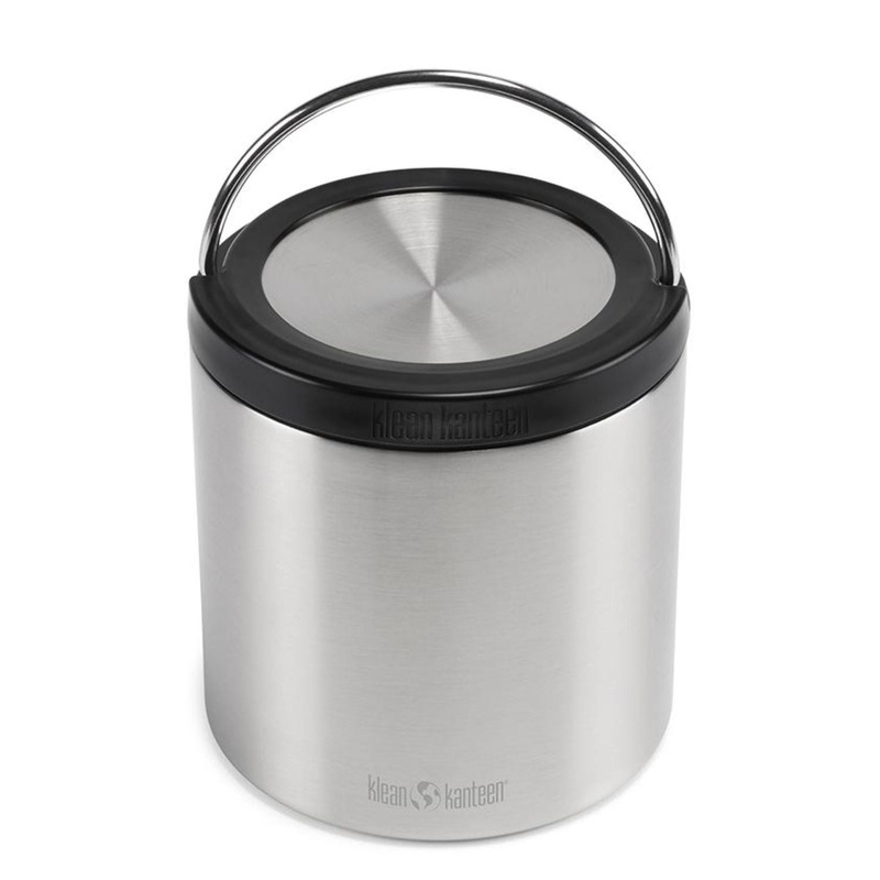 Klean Kanteen Tkcanister 32oz (with Insulated Lid) (Brushed Stainless)