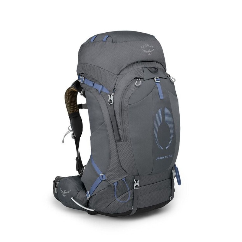 Osprey Aura AG 65 Backpack - Medium - Women's Backpacking (Tungsten Grey)