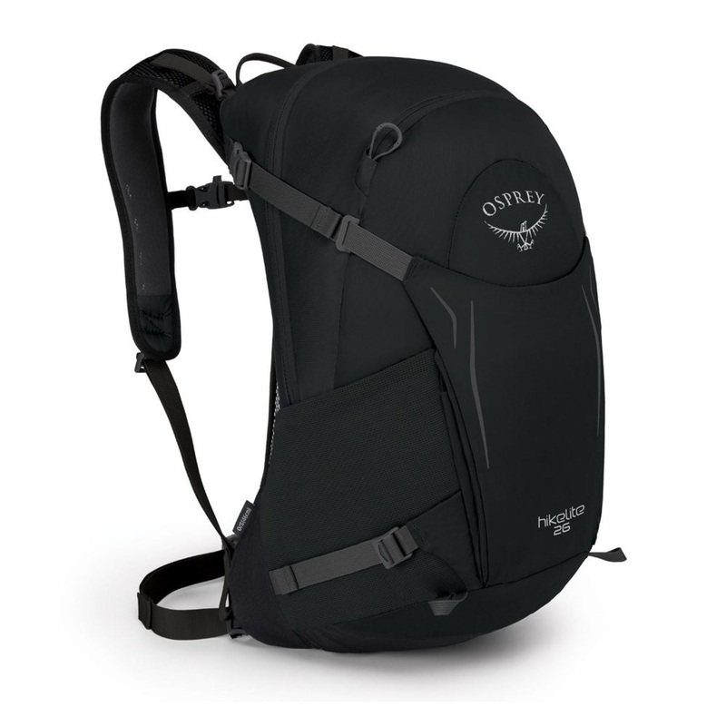 Osprey Hikelite 26 Backpack - Hiking - Everyday (Black)