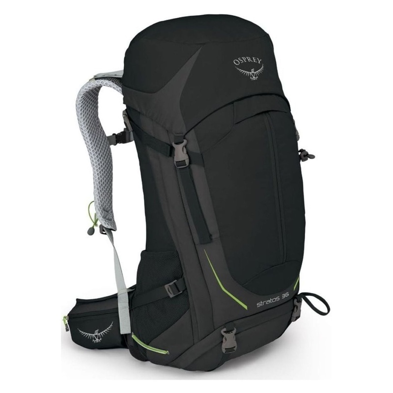 Osprey Stratos 36 Backpack - Small/Medium - Men's Light Backpacking - Day Hiking (Black)