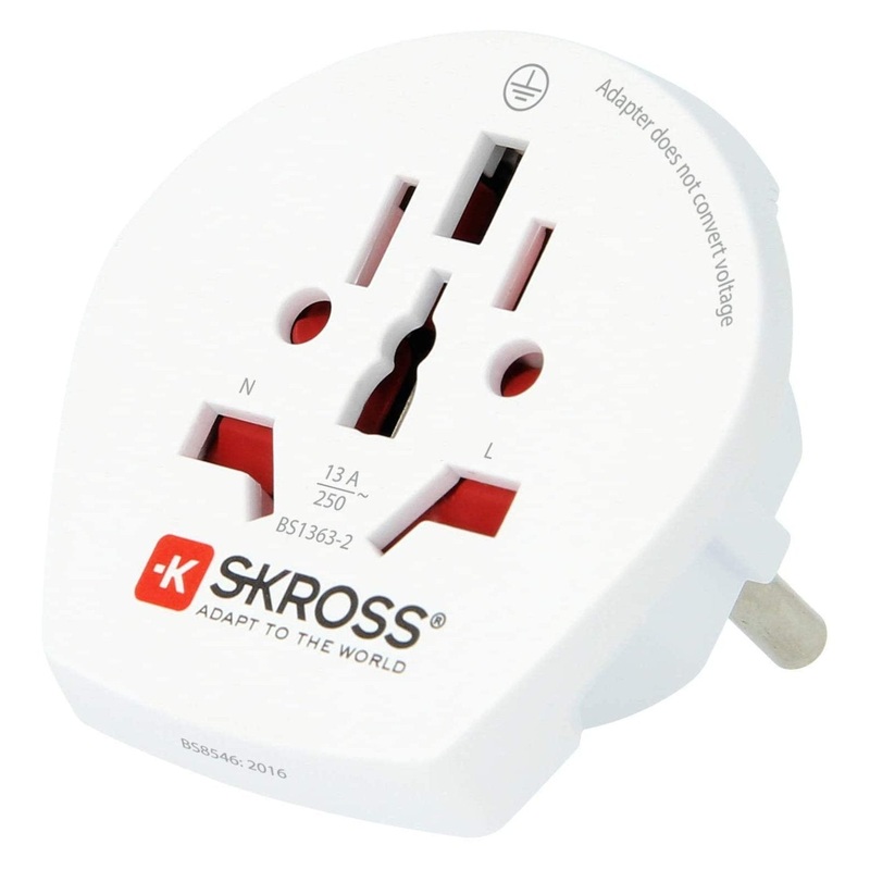 Skross World To Europe, Essential Line - White