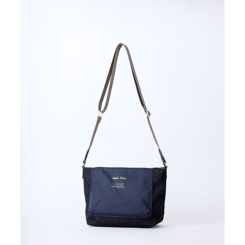 Legato Largo Color Combo Mini Shoulder Bag (Black)