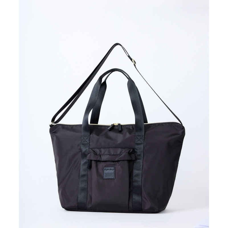 Legato Largo Silky 2Way Boston Bag (Black)