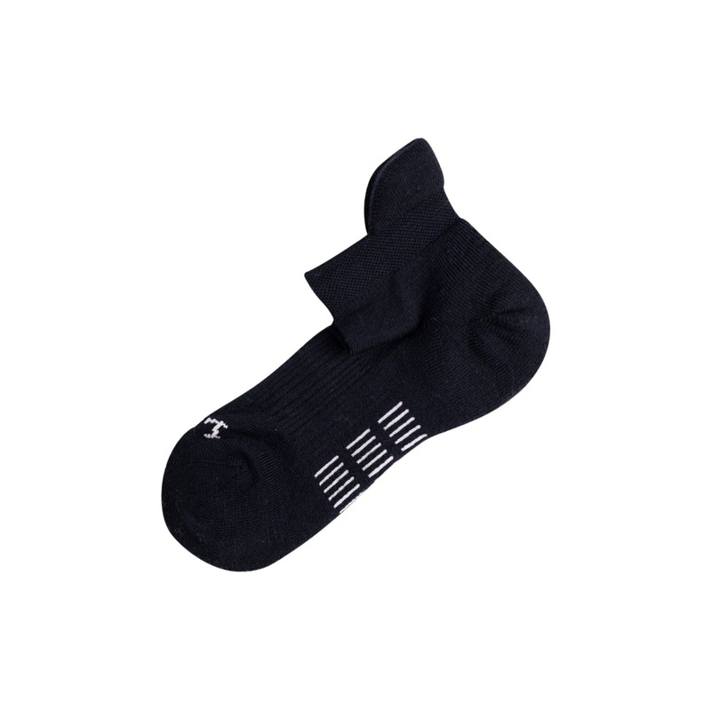 Paire Merino Wool-Blend Active Ankle Sock  (Black) - L