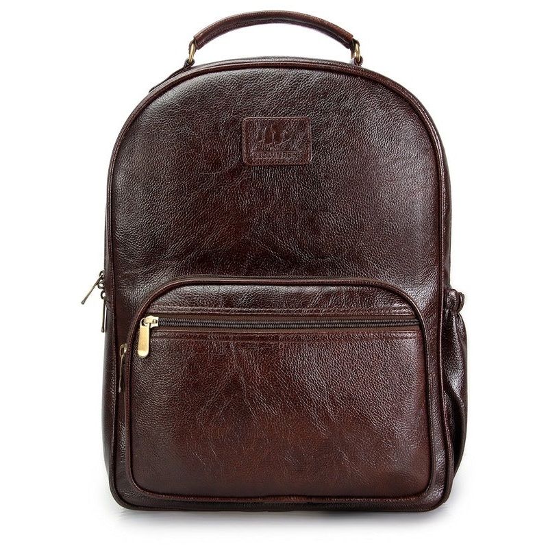 THE CLOWNFISH Signature Series Laptop Backpack | Dark Brown | 25L | Stylish & Durable