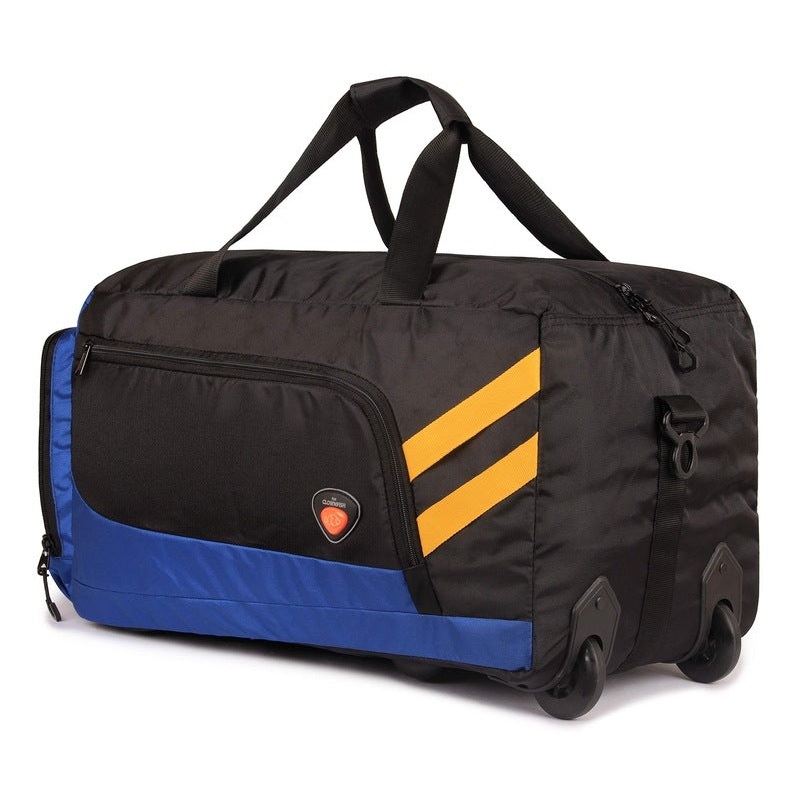 Travel Duffle with 35L Capacity and Durable Design | Adjustible Shoulder Strap | Black