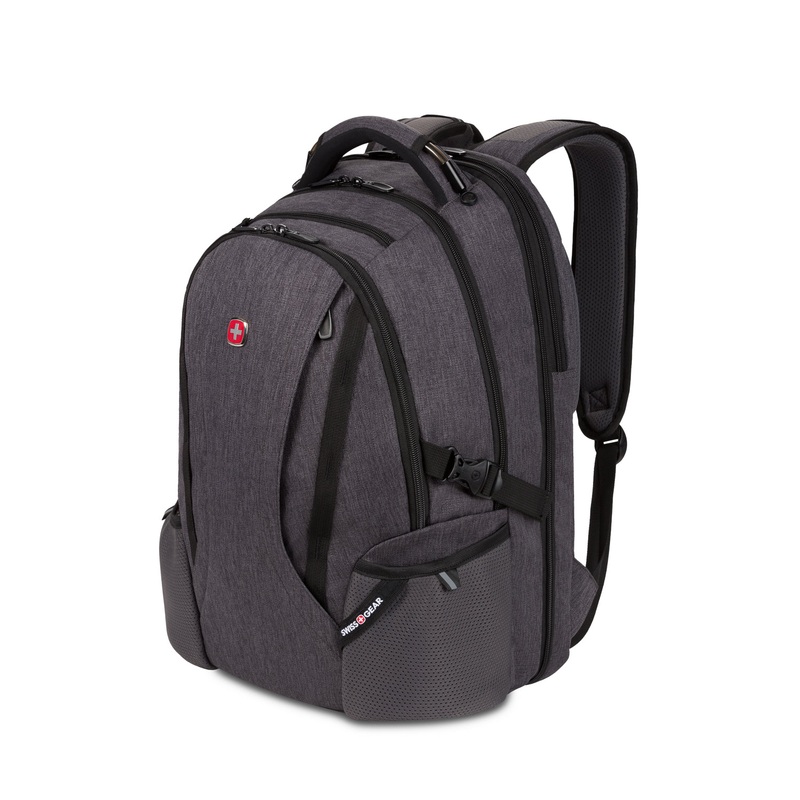SWISSGEAR 3760 ScanSmart Laptop Backpack in Grey