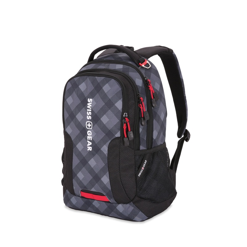 SWISSGEAR 5503 Laptop Backpack in Black Plaid