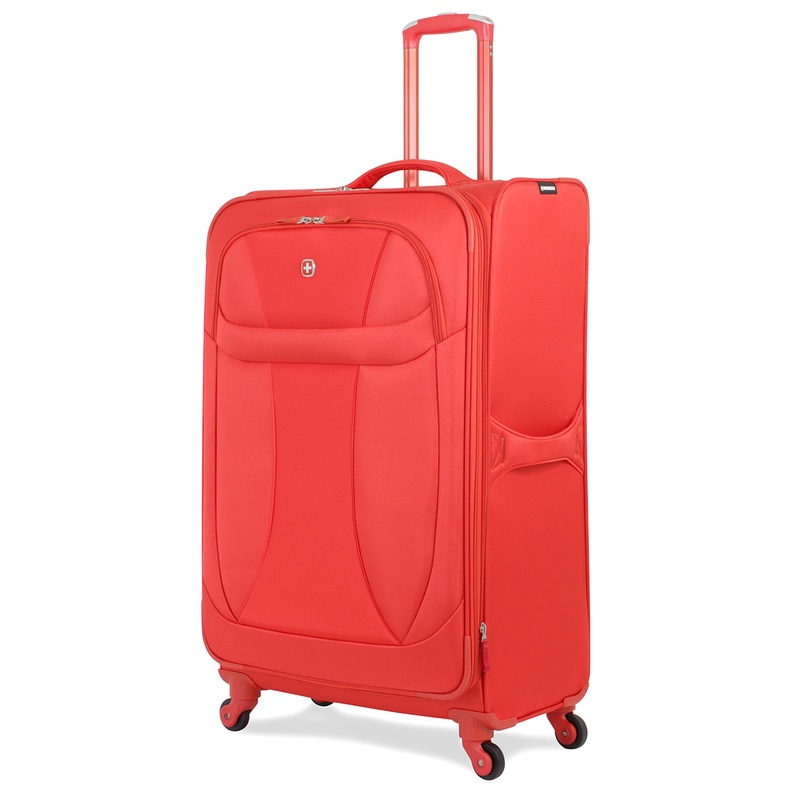 SWISSGEAR 7208 Large Checked Spinner in Orange