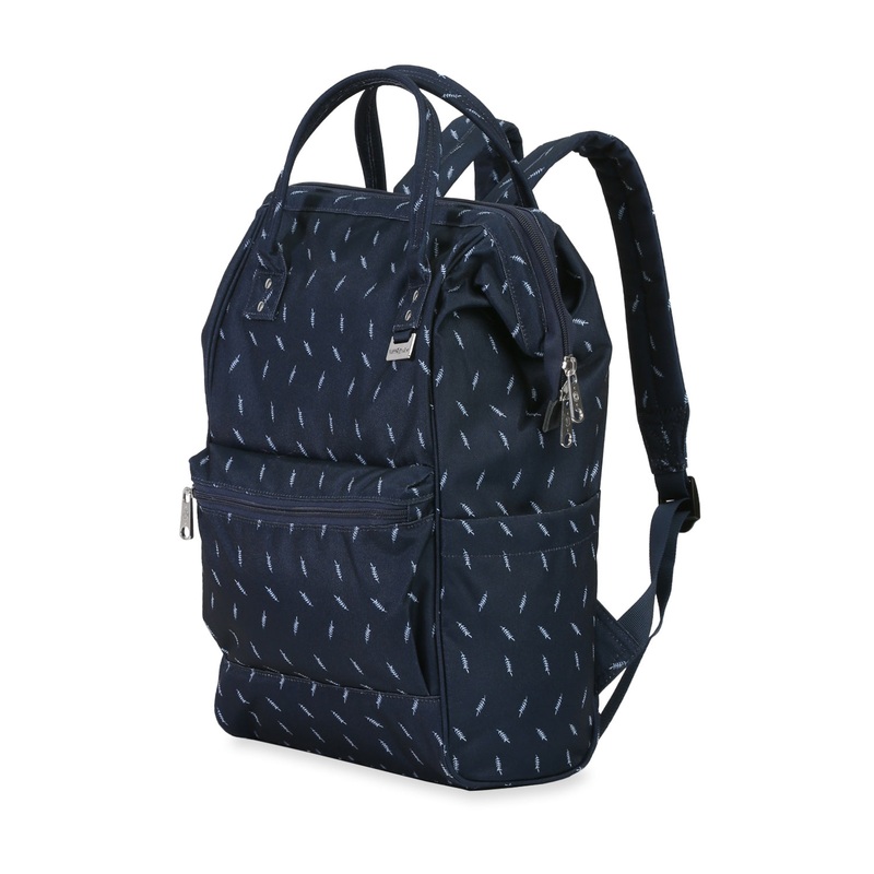 SWISSGEAR Artz Laptop Backpack in Navy Feathers