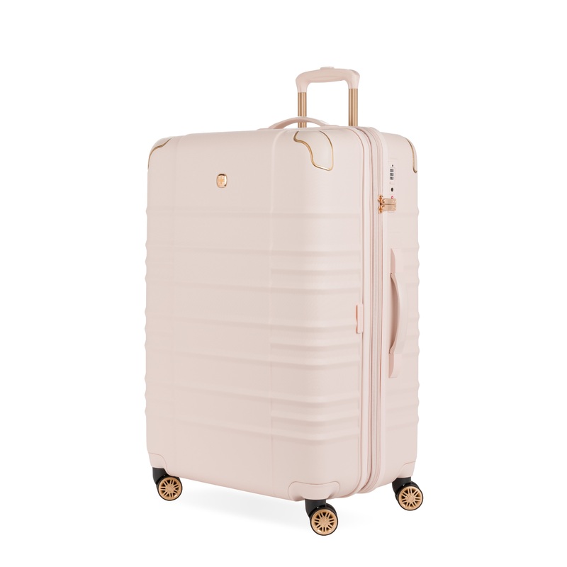 SWISSGEAR Cascade II Large Checked Spinner in Rose