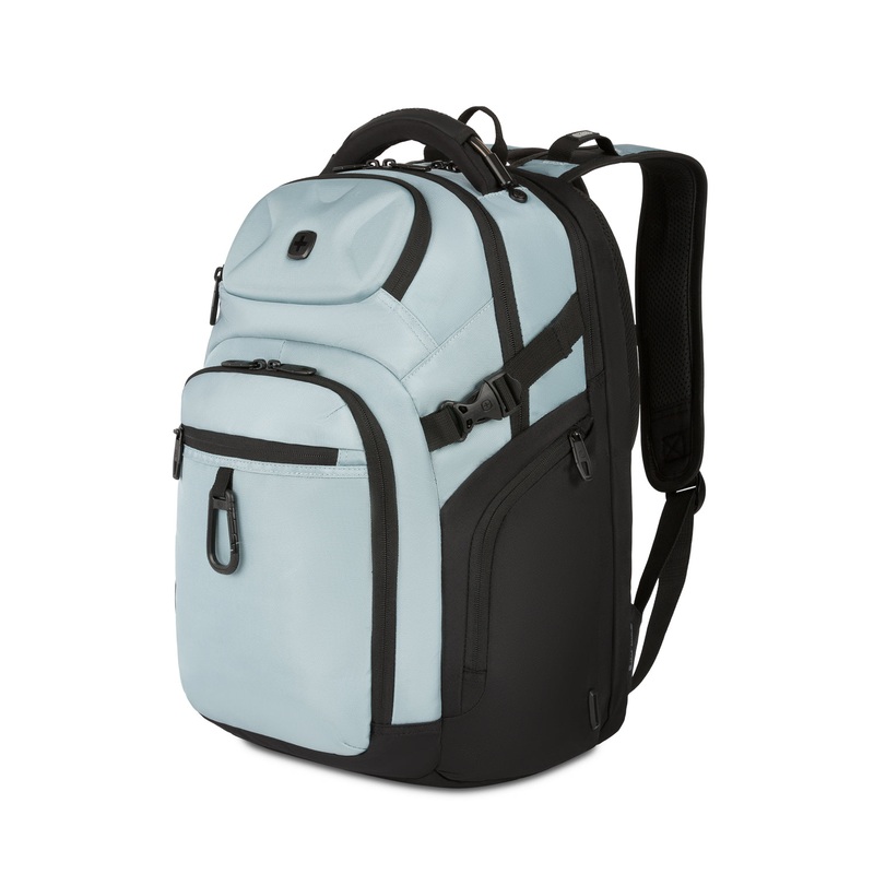 SWISSGEAR Endure Laptop Backpack in Light Blue/Black