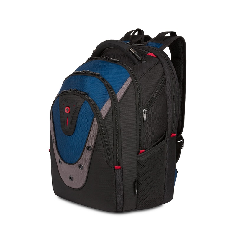 SWISSGEAR 5205 Laptop Backpack in Black/Navy/Grey