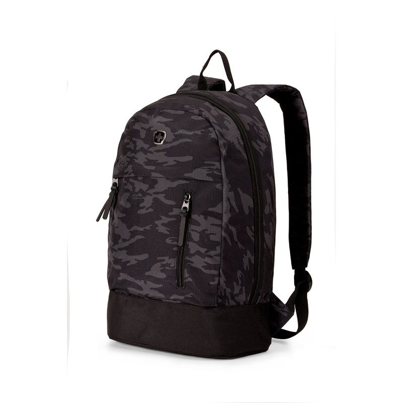 SWISSGEAR 5319 Laptop Backpack in Black/Grey Camo