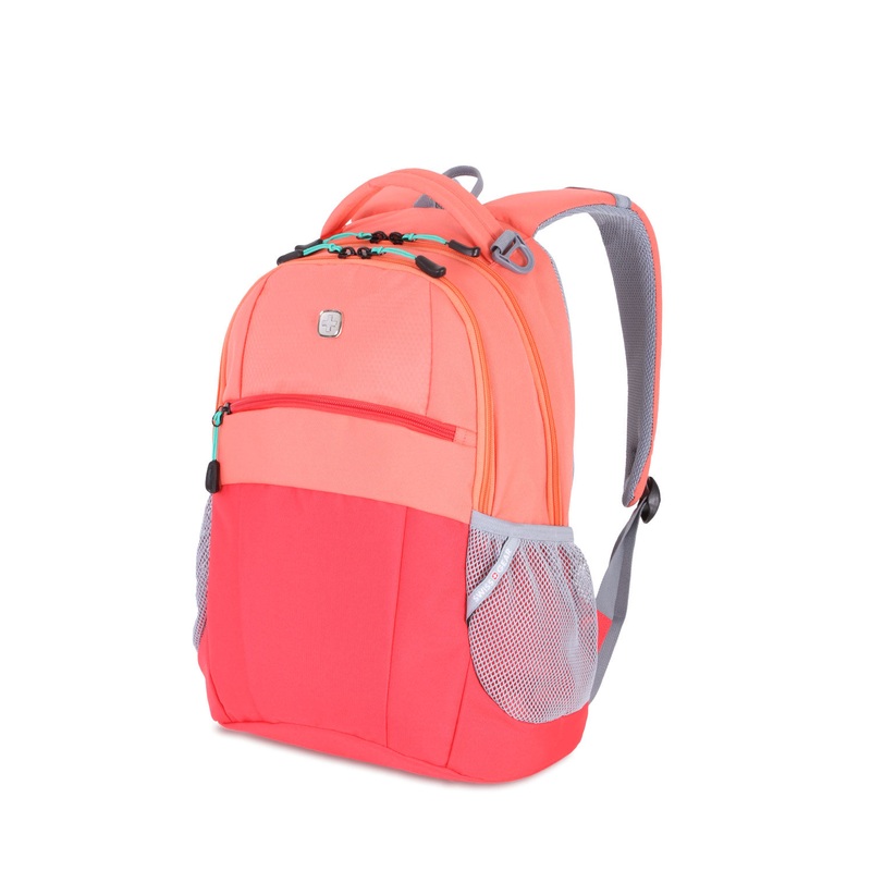 SWISSGEAR 5522 Laptop Backpack in Coral/Red