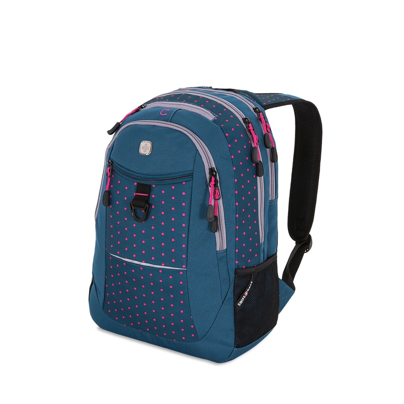SWISSGEAR 5982 Laptop Backpack in Pink Dots