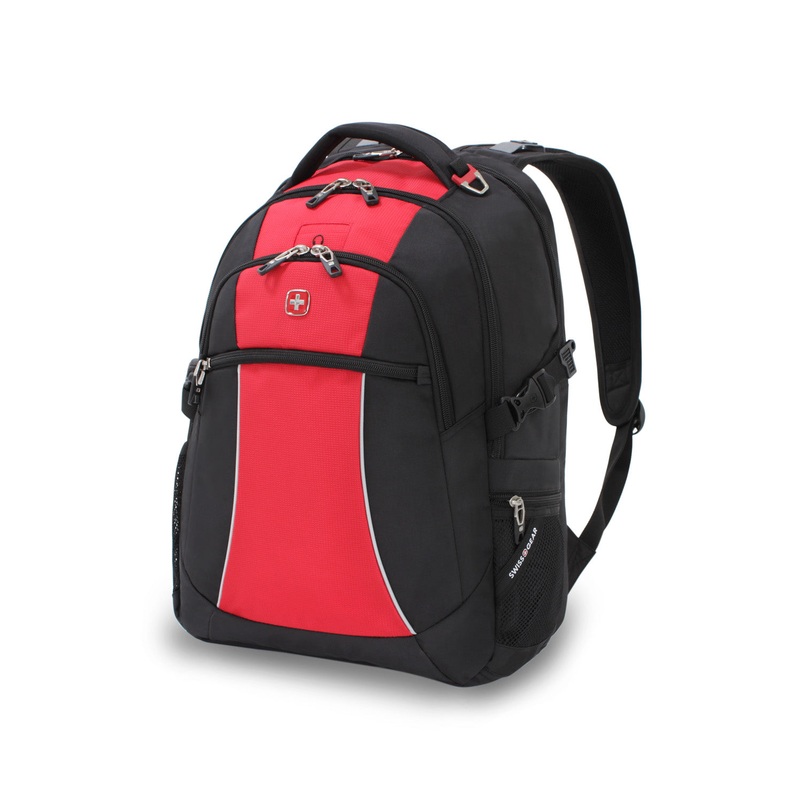 SWISSGEAR 6688 Laptop Backpack in Black/Red