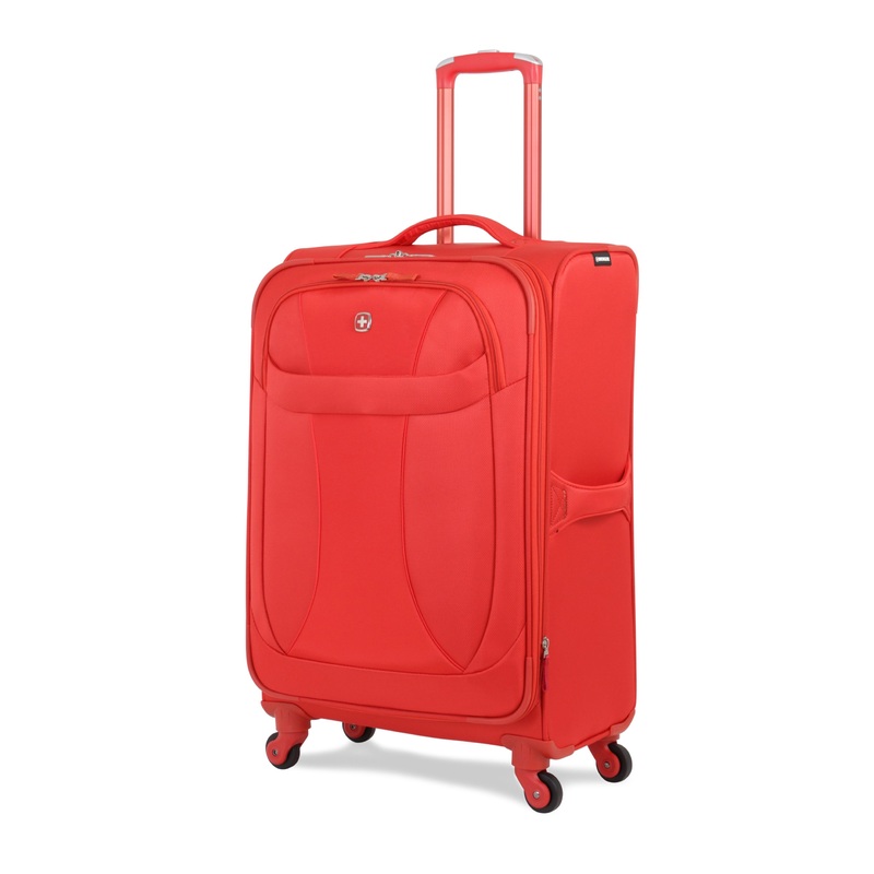 SWISSGEAR 7208 Medium Checked Spinner in Orange