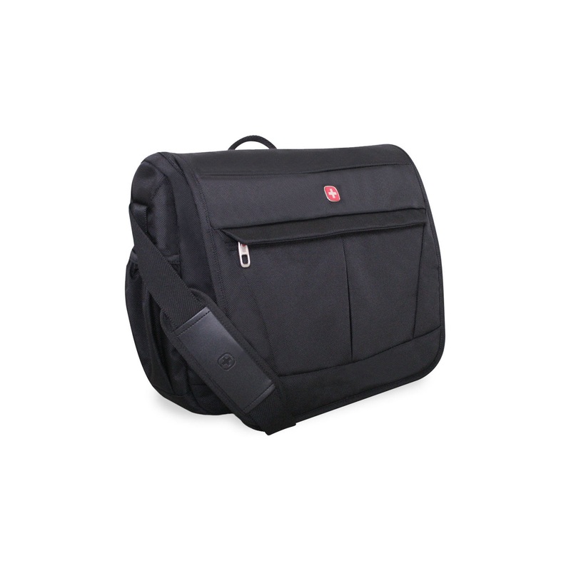 SWISSGEAR 8869 Laptop Messenger Bag in Black
