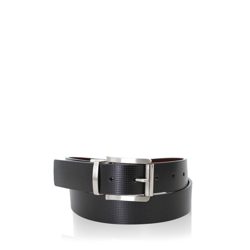 SWISSGEAR Bex Reversible XLarge Leather Belt in Black/Brown