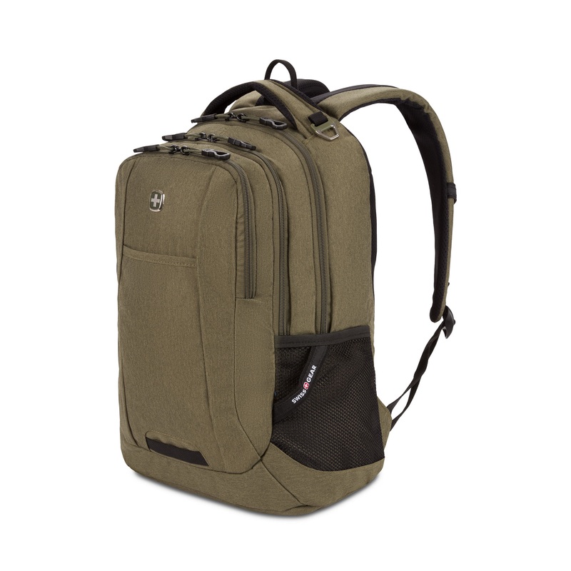 SWISSGEAR Cecil Laptop Backpack in Olive Green