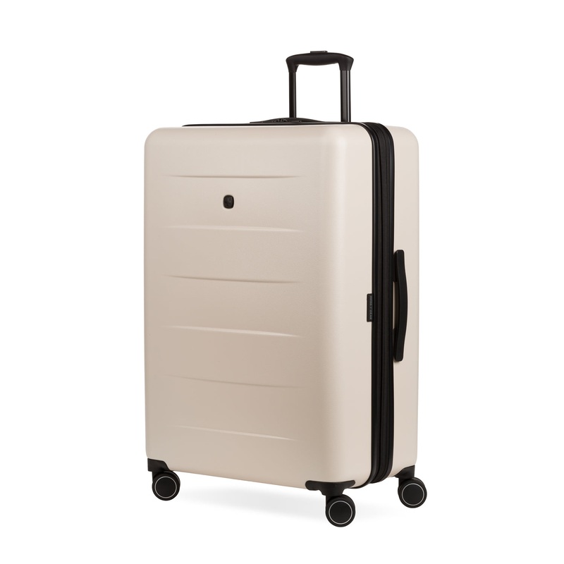 SWISSGEAR Eclipse Large Checked Spinner in Cream