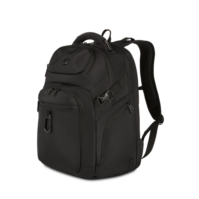 SWISSGEAR Endure Laptop Backpack in Black/Black