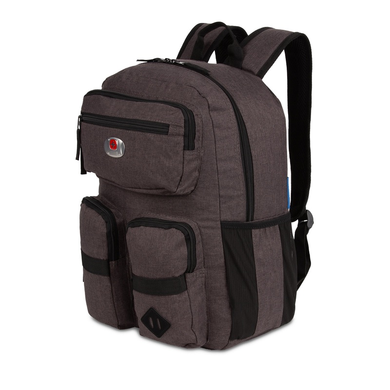 SWISSGEAR SWISSALPS Backpack in Grey/Black