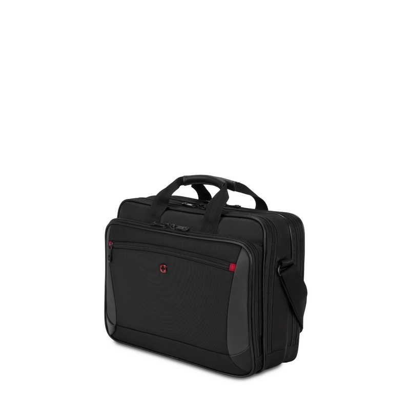 Wenger Mainframe 16" Laptop Briefcase in Black