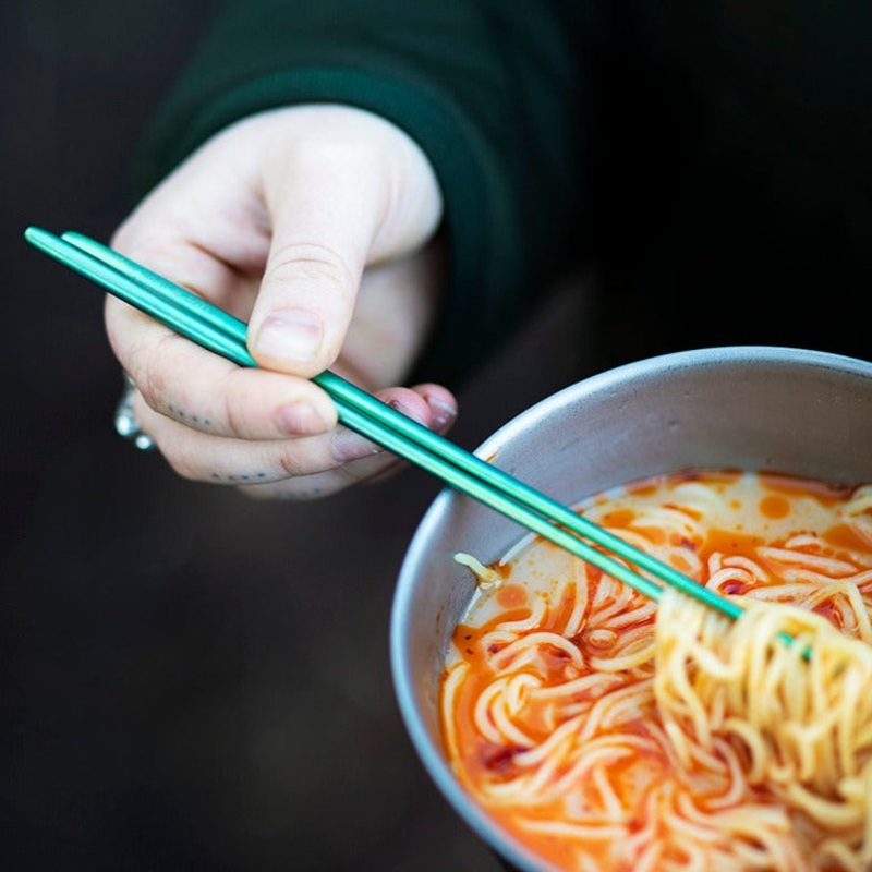 Anodized Titanium Chopsticks