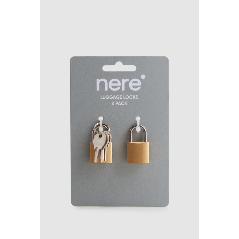 Brass Lock 2 Pack
