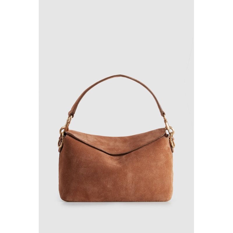Clara Leather Suede Grab Bag