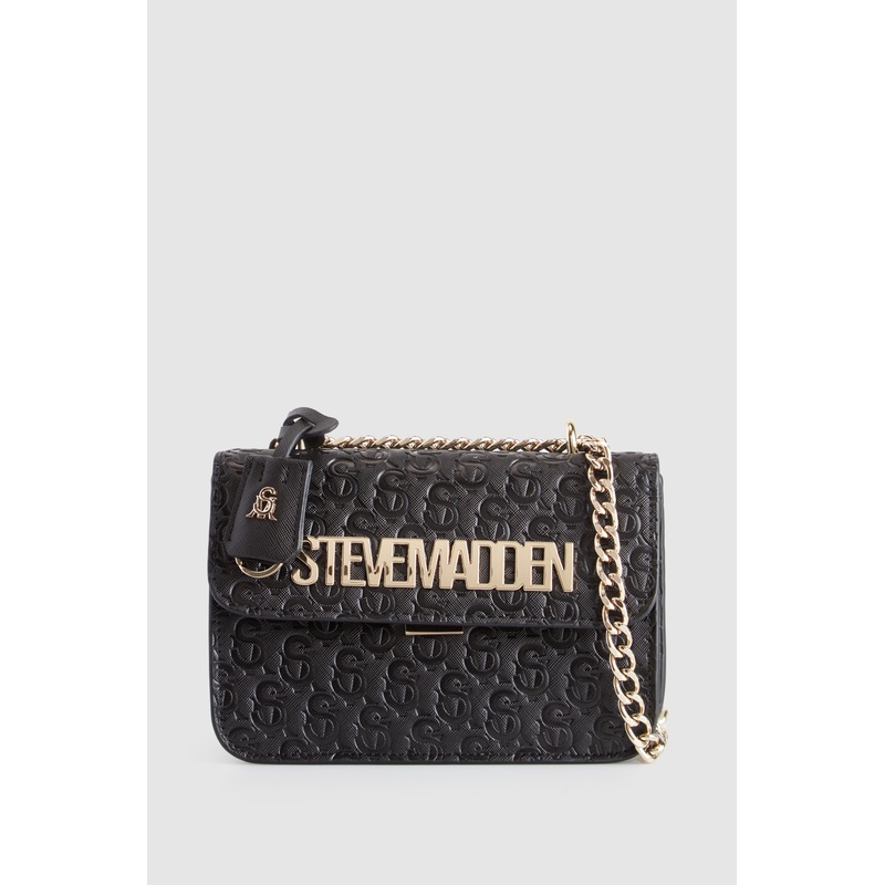 Coal Flap Crossbody Bag
