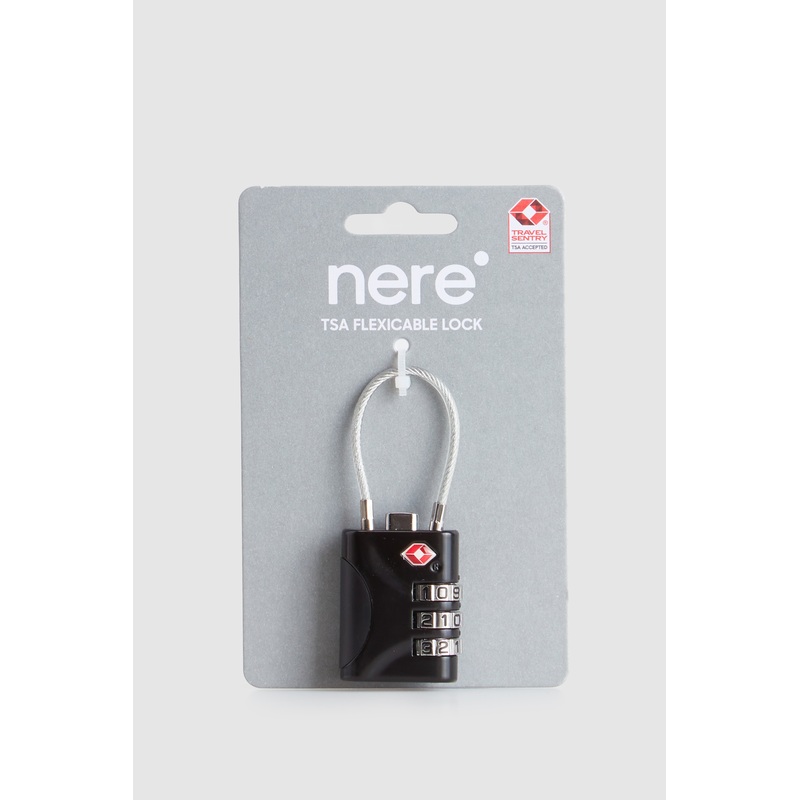 Flexi Cable Combination TSA Lock