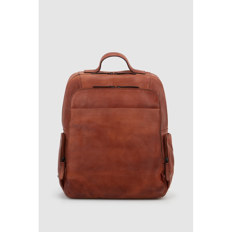 Lucas Leather Large Backpack