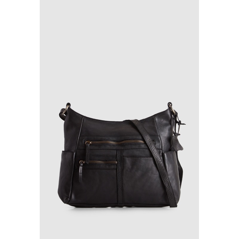 Maggie Leather Crossbody Bag