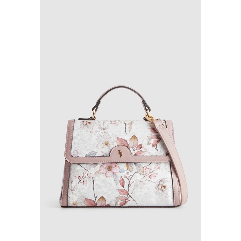 Magnolia Top Handle Bag
