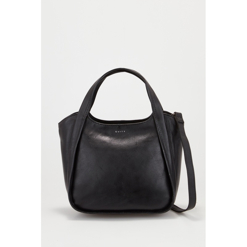 Maya Leather Mini Tote Bag