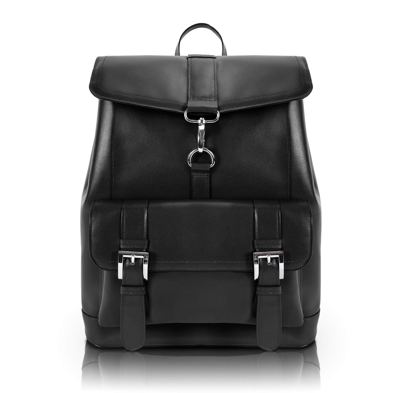 Hagen 15" Leather Laptop Backpack