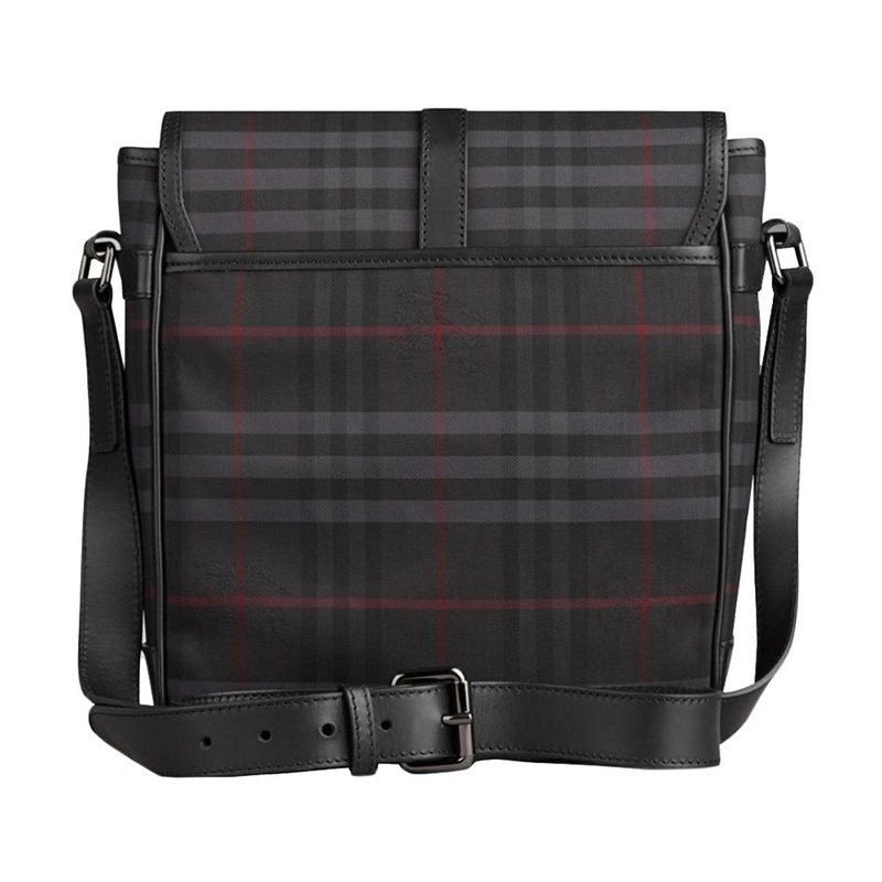 Bryett Horseferry Check and Leather Crossbody Bag